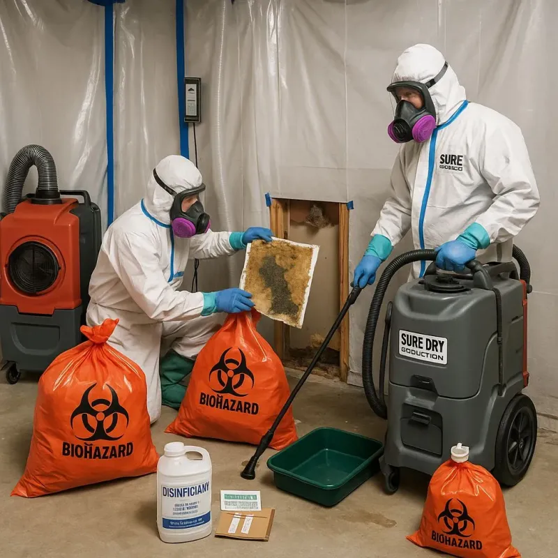 Contaminated Water Handling Protocols process in Mignon, AL
